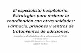 El especialista hospitalario. Estrategias para mejorar la ...€¦ · 1B 32 (15,7%) 19 (13,5%) 13 ... - Tratamiento como medida de prevención de transmisión . ... la realidad de