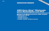 ABS Easy-Stop Mejorado para Remolques con PLCcotrapsa.com/2014/Manuales/Manuales - ABS Meritor... · c. Si no se dispone de un sistema cerrado de aspiración o de un equipo para el