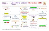 Calendario Escolar: Noviembre 2017 - Inicioinstitutobinitzi.edu.mx/wp-content/...17_11-Calendario-preescolar.pdf · Consejo Técnico Escolar! Valor del Esfuerzo : Luchar por las cosas