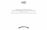 Pensamiento filosófico español. Volumen 1 - Editorial … · 2017-03-15 · Pragmatismo y utopismo ... 3 Itinerarios del pensamiento español en el siglo XIX..... Antolín C. Sánchez