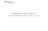 RESPUESTA DE AETIC - Concello de Lugo€¦ · RESPUESTA DE AETIC A LA CONSULTA nº 06/1911 ... 9 1.2.3. Estado de opinión ... Comisión del Mercado de las Telecomunicaciones (CMT)