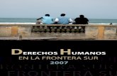 DERECHOS HUMANOS EN LA FORNTERA SUR … · SUMARIO - Presentación - Migrantes: la violencia de las fronteras. Claire Rodier - ¿Por qué emigra África? o Conﬂictos y persecuciones