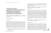 Caracterización socioeconómica de clases: distinciones ...mingaonline.uach.cl/pdf/racs/n14/art05.pdf · estudio de la estratificación y de las clases, cabe ... Estas diferencias