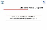 Historial académico, docente e investigador · SSDD combinacionales y secuenciales. Electrónica Digital 4 Circuito combinacional Circuito digital cuyas salidas, en un instante ...