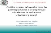 Posibles terapias adyuvantes como las … · Madrid, Noviembre de 2011 Posibles terapias adyuvantes como las gammaglobulinas o los dispositivos ... extrarrenal: PMX 1 de 16 vs control