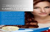 DE LEBASI EN CABELLO Y PIEL - … · crecimiento del cabello al incrementar la circulación en el cuero cabelludo, también juega un papel importante en la integridad de tu sistema