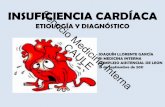 INSUFICIENCIA CARDÍACA - Servicio de Medicina Interna del ... · ... pericarditis, enfermedades ... Guía de práctica clínica de la Sociedad Europea de Cardiología para el diagnóstico