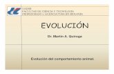 363n del comportamiento animal 2017) - …evolucionuader.yolasite.com/resources/Clases/Clases_Profesorado/7... · • Lista formal de todos los comportamientos asociados a una especie
