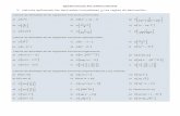 EJERCICIOS DE DERIVADAS Calcula aplicando las derivadas ... EJERCICIOS DE DERIVADAS Calcula aplicando