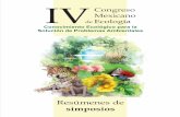 IV Congreso Mexicano de Ecología - Inicio · 2014-10-18 · Lic. Blanca Priego Martínez . ... Juan Enrique Mendoza Martínez . ... Biología Reproductiva 1 Impacto Ambiental y Ordenamiento