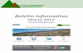 Boletín Informativo - montenebro.commontenebro.com/Boletines---Noticias/Boletin-Informativo-Marzo-2017.pdf · sacado del desbroce y allanamiento del campo de futbol, se ha rellenado