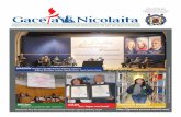 Publicación catorcenal - gacetanicolaita.umich.mx · Gaceta Nicolaita aparece catorcenalmente los viernes, publicada por la Secretaría General de la Universidad Michoacana de San