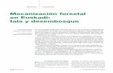 Mecanización forestal en Euskadi: tala y desembosqueredforesta.com/.../2012/...forestal-en-euskadi-tala-y-desembosque.pdf · Los pinares de esta especie constituyen el centro sobre