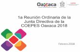 Presentación de PowerPoint - coepes.oaxaca.gob.mx€¦ · Justicia Administrativa para el Estado de Oaxaca, ... COEPES copia del documento de ... 2015-2016 2016-2017 2017-2018 e
