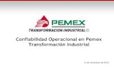 Confiabilidad Operacional en Pemex Transformación …convencion.imiq.com.mx/.../09/Confiabilidad-en-Pemex-TRI.-LVI-IMIQ.… · Introducción Retos de Pemex Transformación Industrial