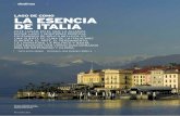 LAGO DE COMO LA ESENCIA DE ITALIA de Como... · puzzle mental que todos tenemos de Italia. ... el mapa sociopolítico. ... dor más importante del lago de Como en el mundo. Por su