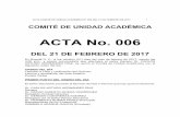 ACTA No. 006 - unilibre.edu.co · municipio de madrid (cundinamarca), sin embargo, me gustarÍa ... para optar al tÍtulo de abogada. como la acreditaciÓn del conocimiento de una