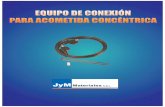 EQUIPO DE CONEXIÓN PARA ACOMETIDA …jymmateriales.com/wp-tecnosheep/otros/catalogos/jym_acometida... · Conector de aluminio 99.4% ... Su aplicación es para todo tipo de acometida