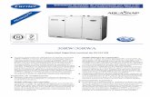 Capacidad frigorífica nominal de 20-310 kW · cionamiento del enfriador de glicol (30RW) o de los ven- ... tecnología de contracorriente, los intercambiadores de calor optimizan