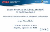 Presentación de PowerPoint - CREG carta... · Reformas y objetivos del sector energético en Colombia ... prepago y medición de ... Expansión de la red de transporte: Proyectos