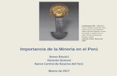 Importancia de la Minería en el Perú - lampadia.com€¦ · Importancia de la Minería en el Per ... Confianza ciudadana en los políticos 123 1,9 ... Establecer un reglamento para
