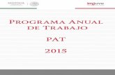 PROGRAMA ANUAL DE TRABAJO 2015 INSTITUTO MEXICANO DE LA JUVENTUD …€¦ · 7 INSTITUTO MEXICANO DE LA JUVENTUD PROGRAMA ANUAL DE TRABAJO 2015 Programa para un Gobierno Cercano y