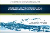 REALIZADO POR - aquafondo.org.peaquafondo.org.pe/.../2016/11/sistematizacion_GA_cuencas-lima.pdf · AAA: Autoridad ... Los Consejos de Recursos Hídricos de Cuenca en el contexto