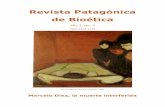 Revista Patagónica de Bioéticabioetica.saludneuquen.gob.ar/RPB003.pdf · el software para gestionar el sistema”3. La publicación del ... aspectos éticos de la informatización