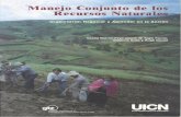 Manejo Conjunto de los Recursos Naturales · 2013-09-12 · Esta obra está dedicada a la memoria del Dr. Moreno Chiovoloni, un antropólogo social que brindaba asistencia a la Red