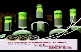XI CONCURSO INTERNACIONAL DE VINOS - … · selección de lujo para evaluar y reconocer la calidad de los vinos presentes en Bacchus. Invitados de talla mundial a ... Una oferta a