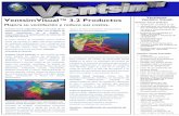Versiones VentsimVisual™ 3.2 Productos Ventsim Visual · Ventsim Visual Estándar Mejora su ventilación y reduce sus costos. ... manual automático Utiliza termodinámica para