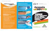 7519 Tennis10s 6pp DL Spanish · Reglas de Tenis Una vez que los jugadores han progresado las etapas Roja, Naranja y Verde suelen estar listos para entrenar y competir con la