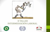 II TALLER INTERMEDIACIÓN LABORAL - • SINTRAELECOL | Sindicato de Trabajadores de … · 2016-12-02 · salud y seguridad social -ley 100 de 1993- ... •afiliacion a riesgos laborares