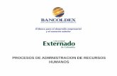Presentación de PowerPoint - Bancóldexbancoldex.com/documentos/2195_Gestion_Desarrollo_Humano_EXTER… · en la empresa - Asegurar el equipo necesario - Desarrollar, formar y promocionar