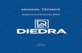 MANUAL TÉCNICO - diedra.com.ardiedra.com.ar/assets/pdfs/DIEDRA Manual Tecnico - Rev 1.pdf · 1. Memoria Técnica Sistema Constructivo M2 – Emmedue Italia 2. Manual Práctico de
