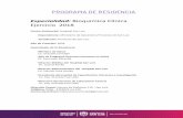 Especialidad: Bioquímica Clínica Ejercicio 2018 · C) Bioseguridad en el Laboratorio de Química Clínica. D) Recursos estadísticos en el Laboratorio de Química Clínica. E)Teoría