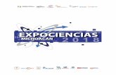 Convocatoria ExpoCiencias Michoacán 2018 - … · • Ciencias Exactas y Naturales • Ciencias del Medio Ambiente • Biología • Ciencias de los Materiales • Ciencias de la
