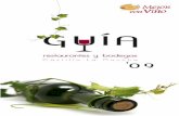 GUIAMEJORCONVINO2009 Maquetación 1 - fevin.es MEJOR CON VINO 2009.pdf · conocimiento del vino, las bodegas que lo comercializan en la región, unido a los establecimientos de hostelería