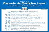 Revista de la Escuela de Medicina Legalwebs.ucm.es/info/medlegal/5 Escuelas/escumedlegal/revista... · 2009-10-20 · Revista de la Escuela de Medicina Legal órgano de expresión