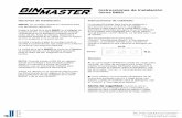 Instrucciones de Instalación Series BM65catalog.jamiesonequipment.com/Asset/BinMaster... · expondrá el conmutador tipo-agarre de un polo doble tiro. El conmutador esta catalogado