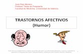 TRASTORNOS AFECTIVOS (Humor) - clinicaprofesor … · TRASTORNOS AFECTIVOS (Humor) ... –En relación con el sueño : insomnio 7 (*)Este Tema se complementa y explica con el libro