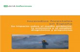 Incendios forestales en España - ISTAS, Instituto ... AE03 Incendios forestales.pdf · Incendios Forestales en España Su impacto sobre el medioambiente, la economía y el empleo: