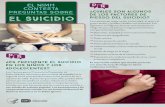 El NIMH contesta preguntas sobre el suicidio · ÊHacer un plan o averiguar sobre formas de suicidarse, como buscar en el Internet ÊComprar una pistola o almacenar pastillas ÊSentirse