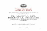 EL ABORTO, DEL DELITO AL DERECHO - …gredos.usal.es/jspui/bitstream/10366/80266/1/TFM_EstudiosInterdisc... · El aborto, del delito al derecho 5 AGRADECIMIENTOS Quisiera comenzar