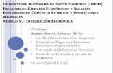 UNIVERSIDAD AUTÓNOMA SANTO D (UASD) FACULTAD DE … · y el aumento de los ingresos a los países beneficiarios. ... firmaron el acuerdo Bolivia, Venezuela, Colombia, Ecuador y Perú.