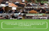 COMITÉ DE IMPULSO NACIONAL DE LA …agriculturafamiliar.co/wp-content/uploads/2015/07/Documento-General... · agricultoras en Colombia, ... promovido principalmente por la Sociedad