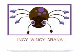 INCY WINCY ARAÑA - Nerea Baztán Barbería, Psicóloganereabaztanbarberia.com/wp-content/uploads/2017/01/INCY-WINCY.pdf · En cada hoja de la canción, hay un círculo que coincide