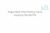 Seguridad Informática hacia equipos RouterOS kat - … · Presentación Personal Personal Andrés Ocampo Dávila •Supervisor General de Telecomunicaciones, iPlanet •MSC en Administración