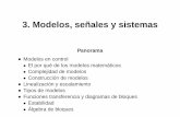 3. Modelos, señales y sistemas - Control System Design · CAUT1 Clase 3 2 En particular, revisaremos algunas propiedades básicas de las funciones transferencias y los diagramas