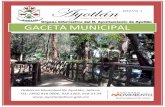 GACETA MUNICIPAL · Mensaje del Presidente Municipal ... los objetivos en beneficio de la ciudadanía. 9 ... SUPERVICION DE OBRA DE POTENCIALIZACION